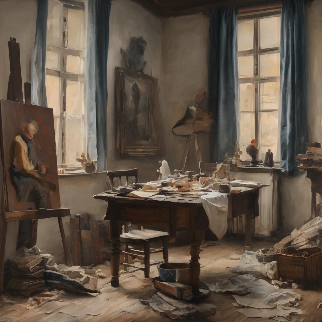 Η Μετάβαση στη Ζωγραφική και το Στυλ του Καλλιτέχνη