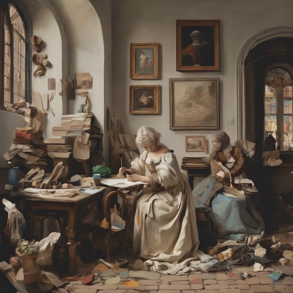 Στιλ και τεχνικές του καλλιτέχνη